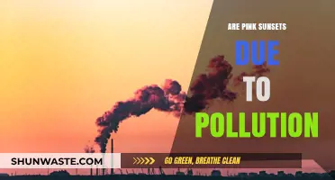 How Pollution Turns Sunsets Pink