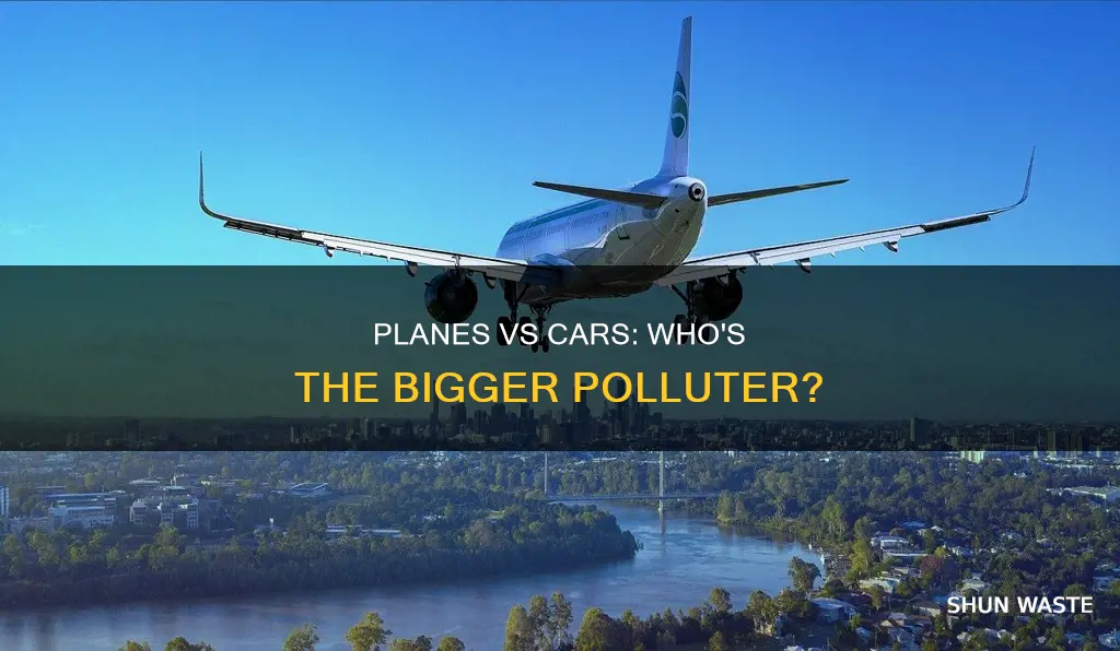 are planes more polluting than cars