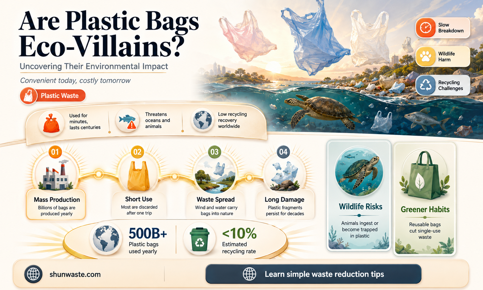 are plastic bags really bad for the environment