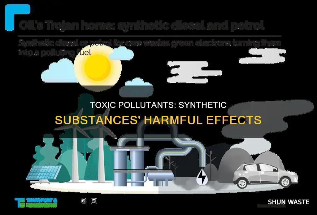 are pollutants always toxic synthetic materials or substances