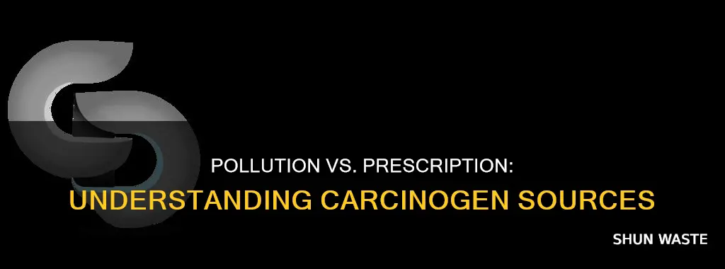 are pollution carcinogens different then prescrition carcinogens