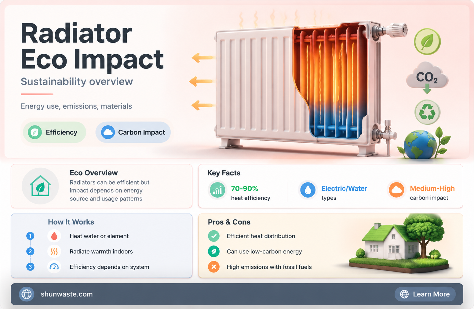 are radiators bad for the environment
