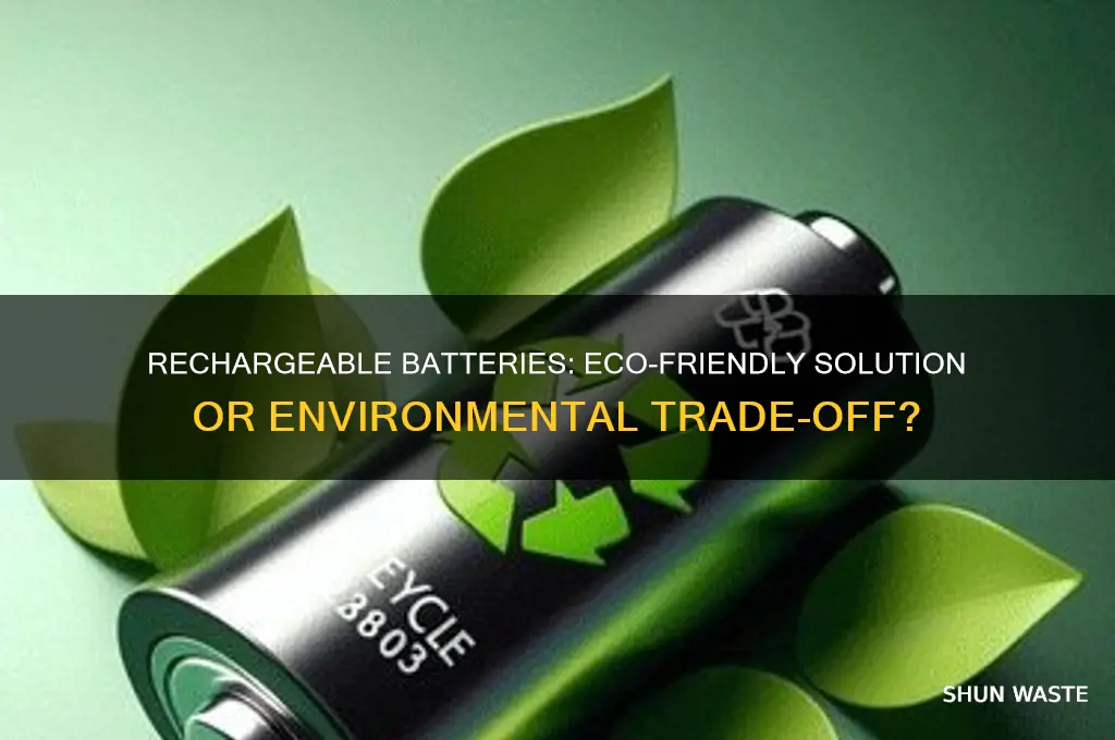are rechargeable batteries good for the environment