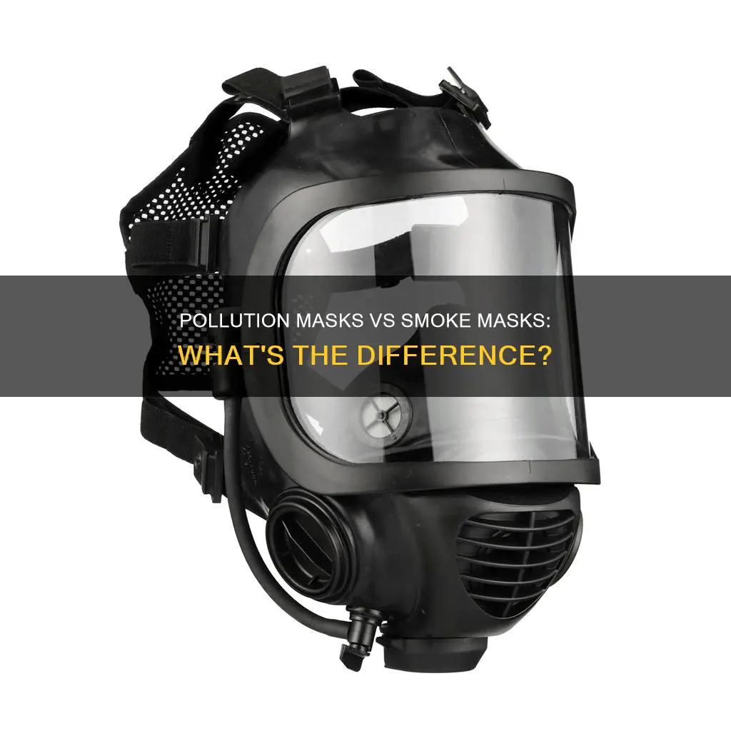 are regular pollution masks the same as smoke masks