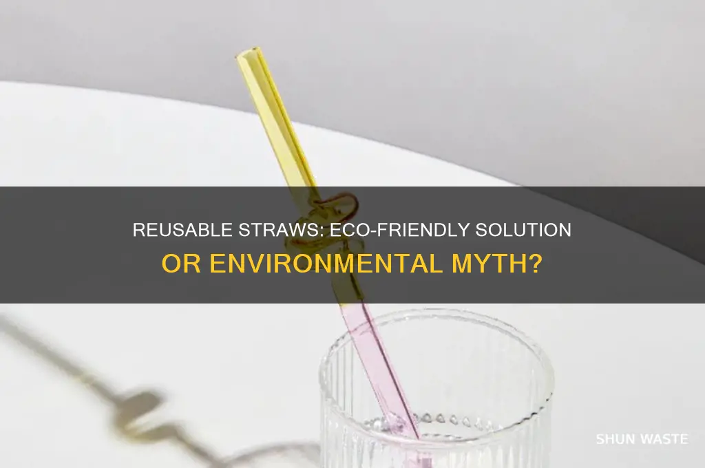 are reusable straws good for the environment