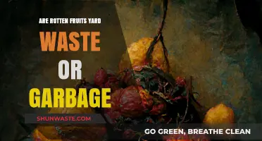 Rotten Fruits: Yard Waste or Garbage? A Disposal Dilemma