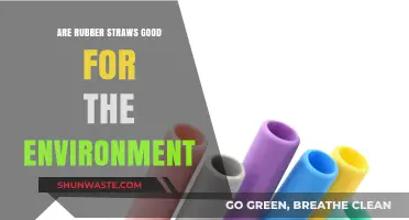 Rubber Straws: Eco-Friendly Alternative or Environmental Concern?