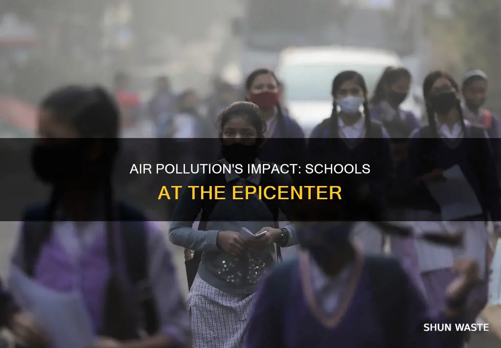 are schools most affected by air pollution