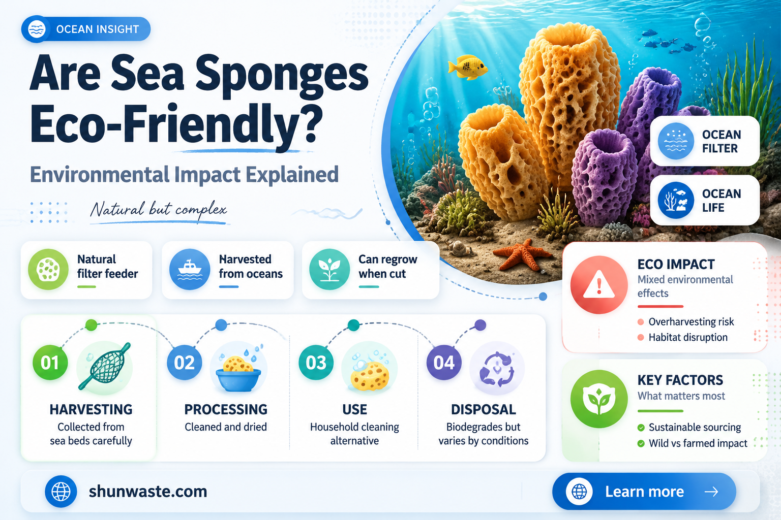 are sea sponges bad for the environment