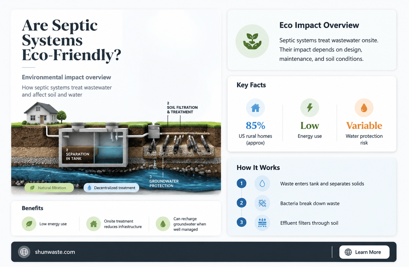 are septic systems good for the environment