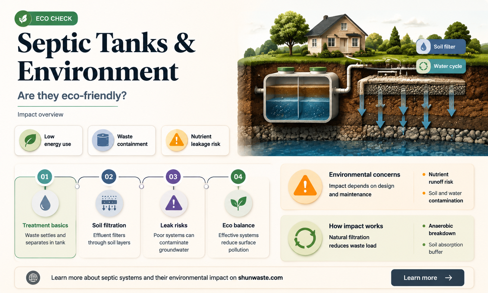 are septic tanks bad for environment