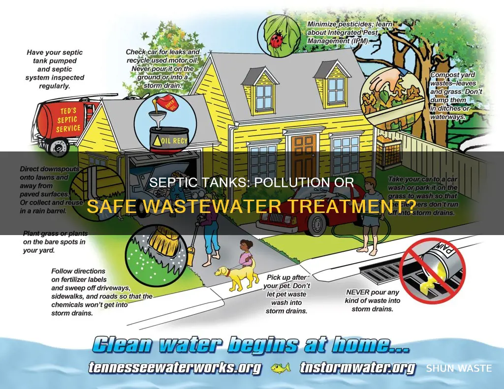 are septic tanks pollute