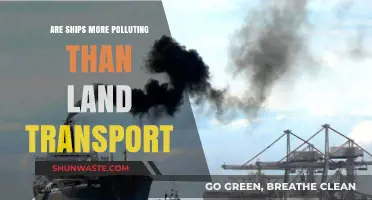 Ships vs Land Transport: Who's the Bigger Polluter?