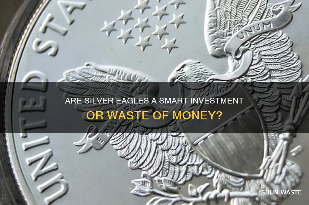 are silver eagles a waste of money
