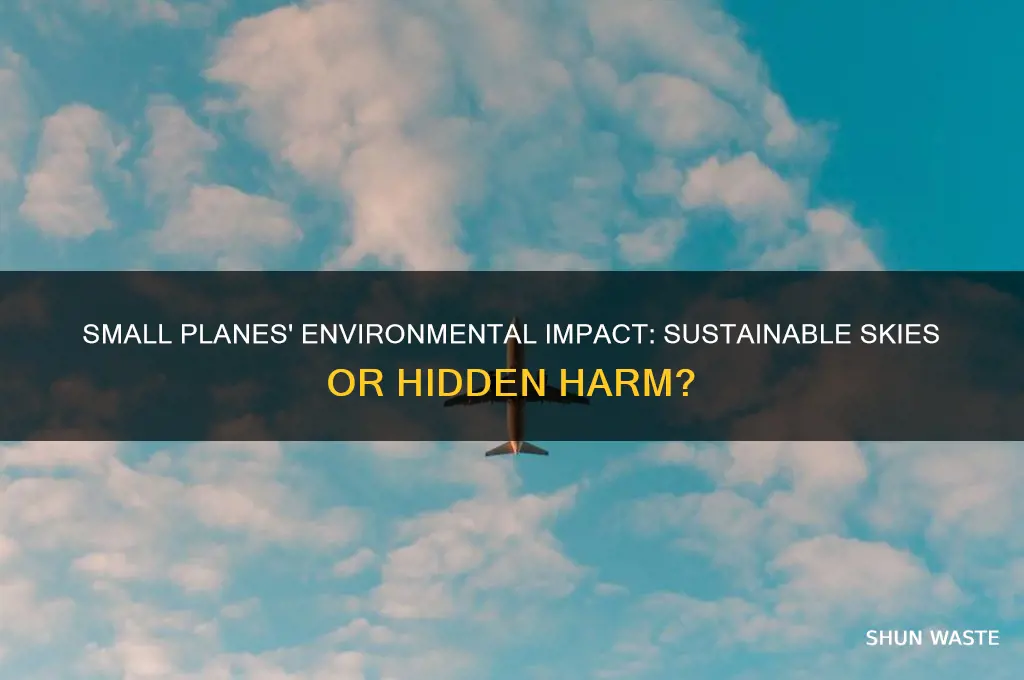 are small planes bad for the environment