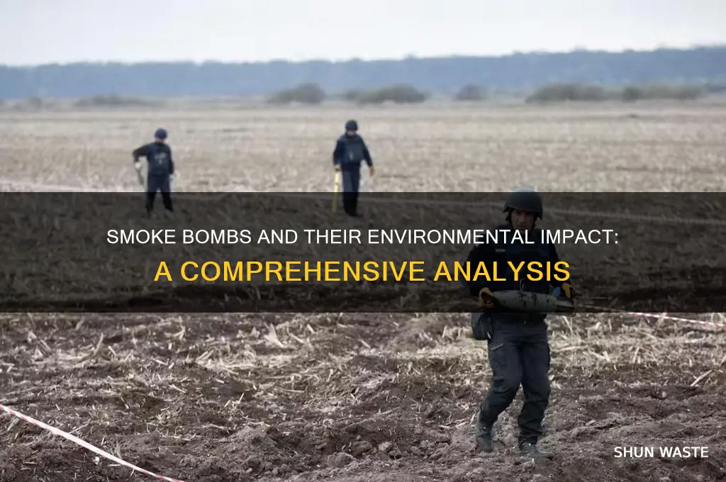are smoke bombs bad for environment