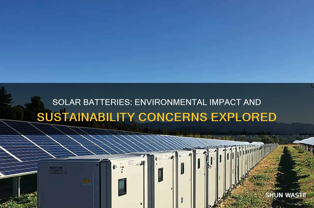 are solar batteries bad for the environment
