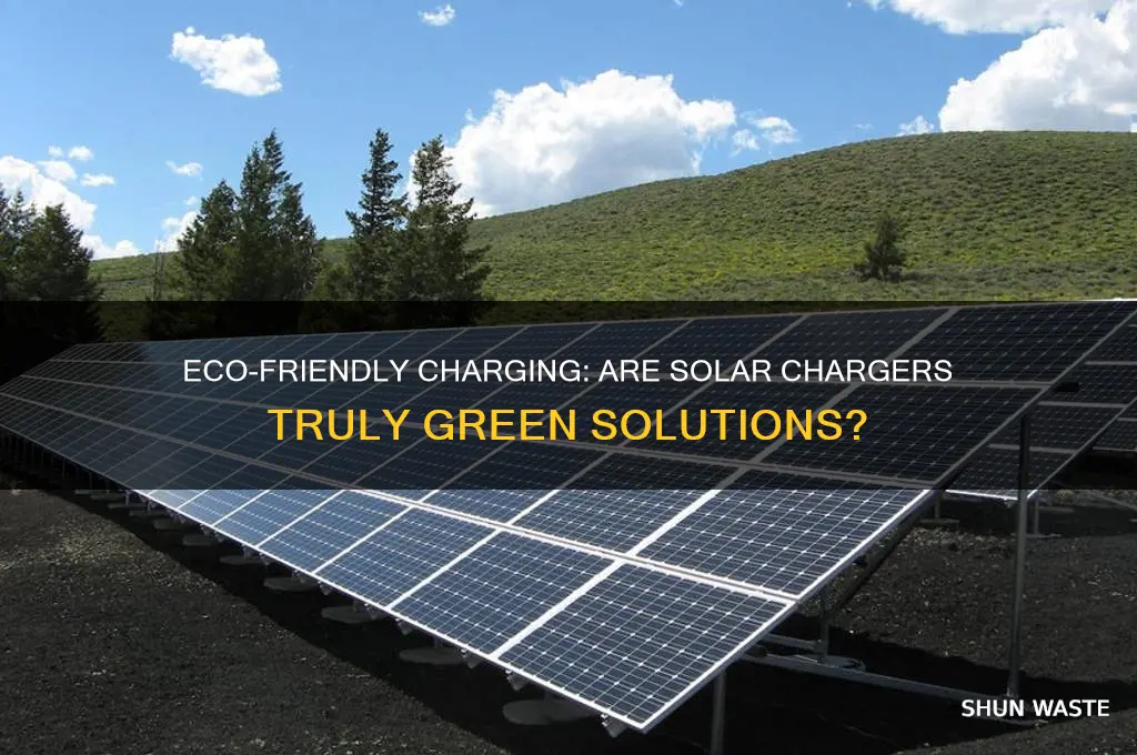 are solar chargers good for the environment