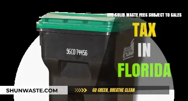 Are Florida Solid Waste Fees Taxable? Sales Tax Insights