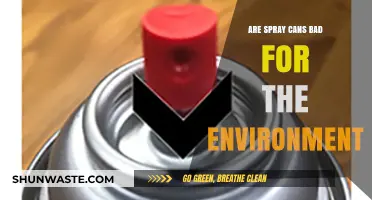 Spray Cans and Environmental Impact: Uncovering the Hidden Ecological Costs