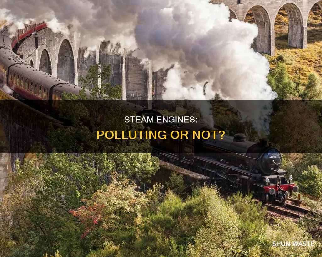 are steam engines polluting