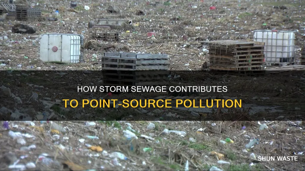 are storm sewages point source pollution