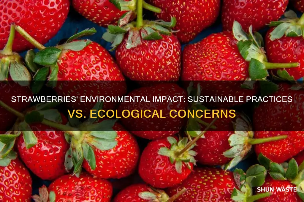 are strawberries bad for the environment