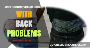 Stretch Waist Pants: Back Pain Relief or Uncomfortable Choice?