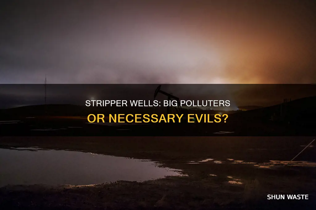 are stripper wells big polluters