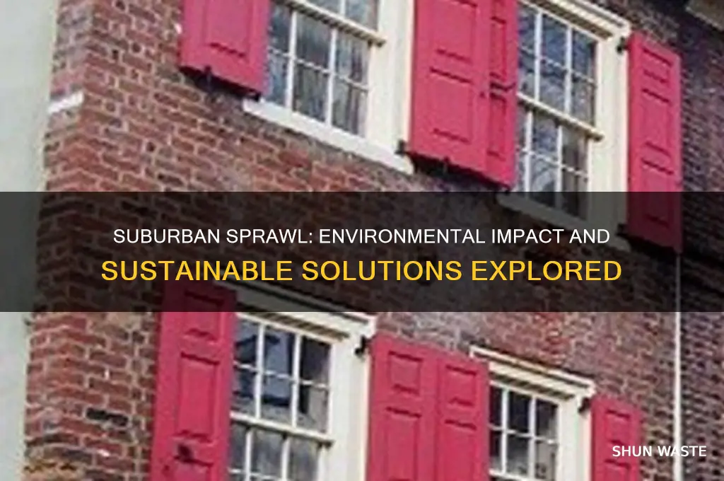 are suburbs bad for the environment
