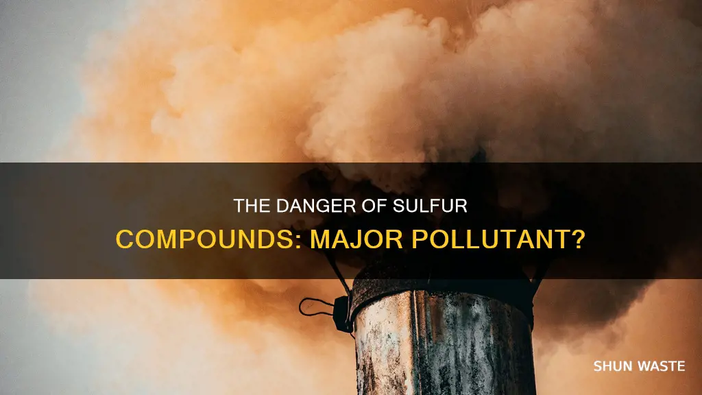 are sulfur compounds a major pollutant