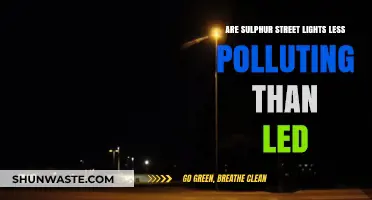 Street Lights: Sulphur vs LED, Which is Greener?