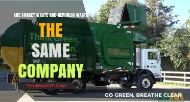 Sunset Waste vs. Republic Waste: Are They the Same Company?