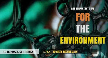 Surfactants and the Environment: Uncovering Their Ecological Impact and Risks