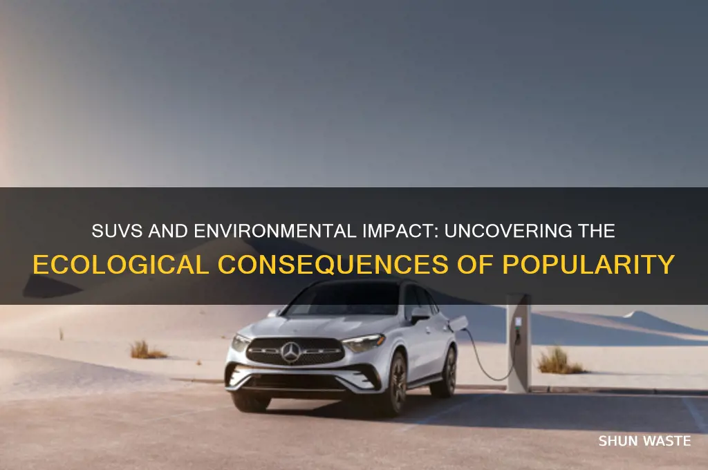 are suv bad for the environment
