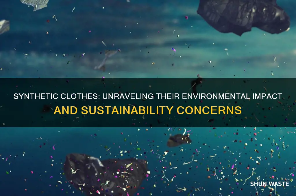 are synthetic clothes bad for the environment