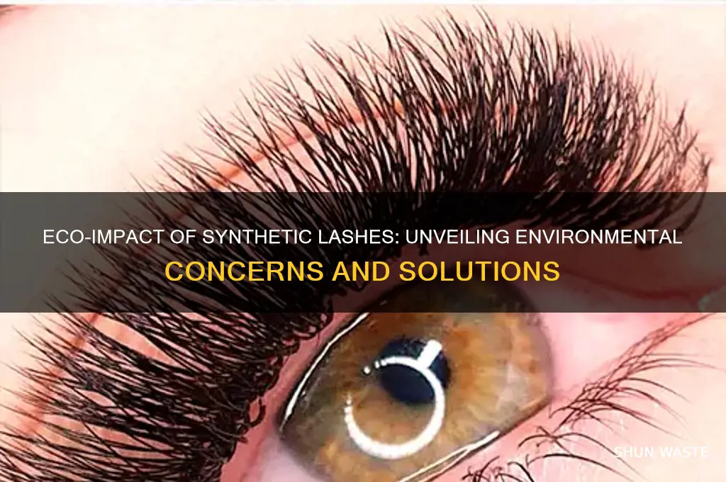 are synthetic lashes bad for the environment