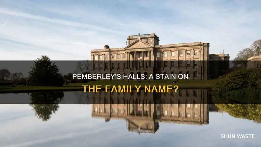 are the halls of pemberley to be thus polluted