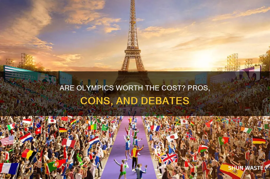 are the olympics a waste of money pros and cons