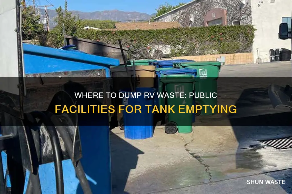 are their public facilities for emptying rv waste water tanks