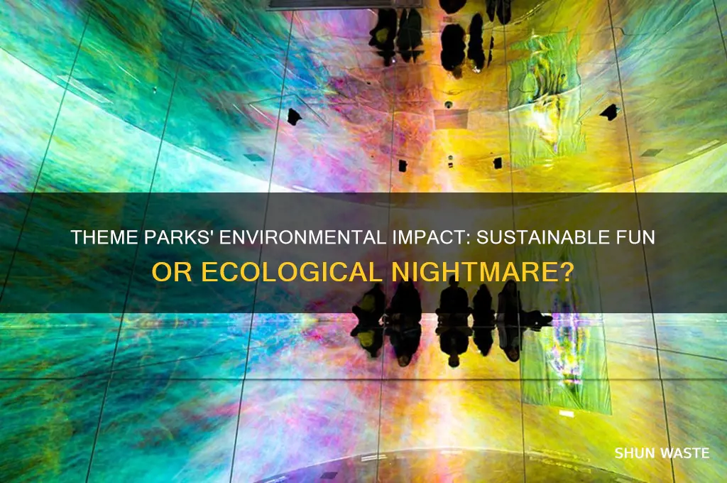 are theme parks bad for the environment