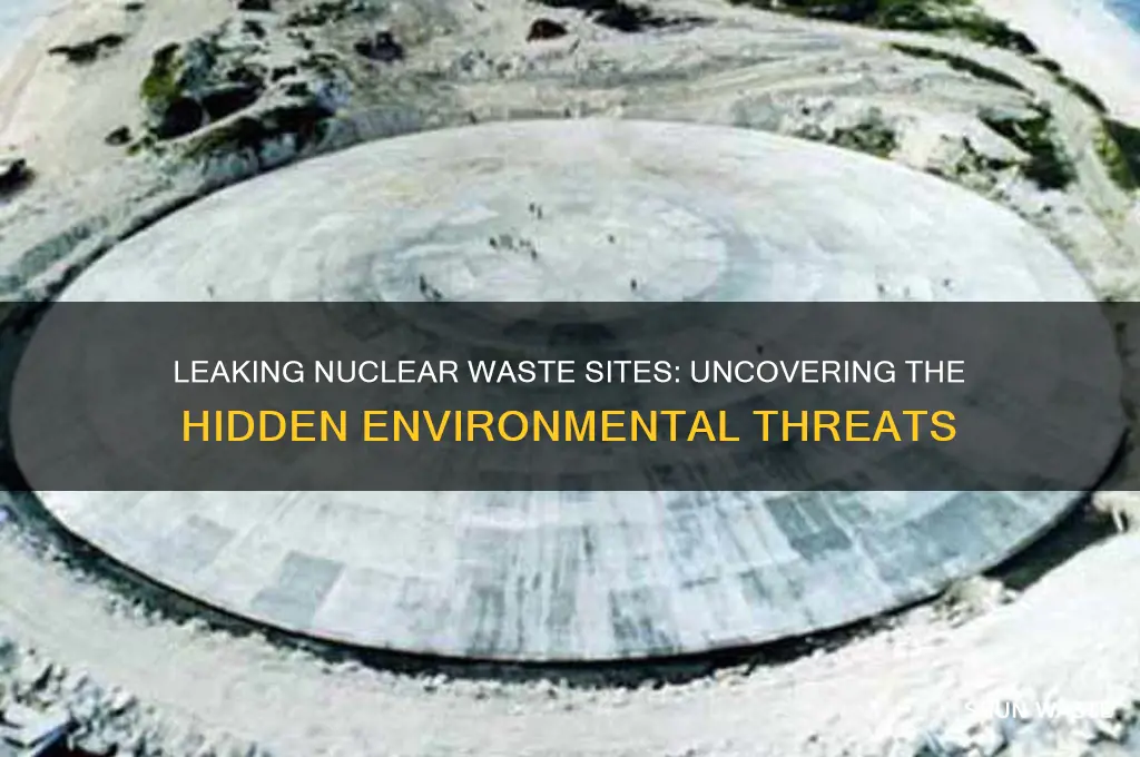 are there any nuclear waste sites that are leaking