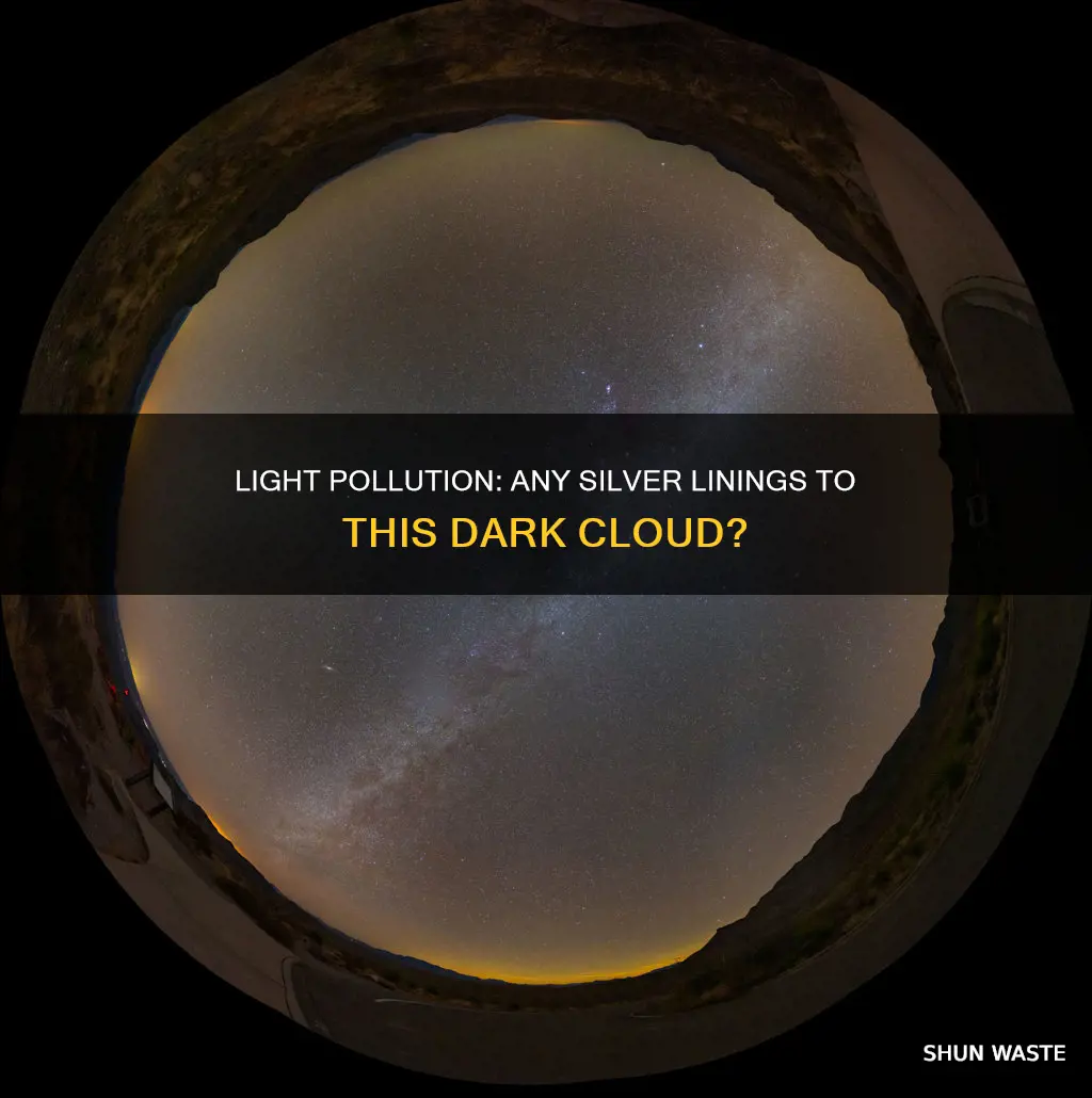 are there any positive effects of light pollution