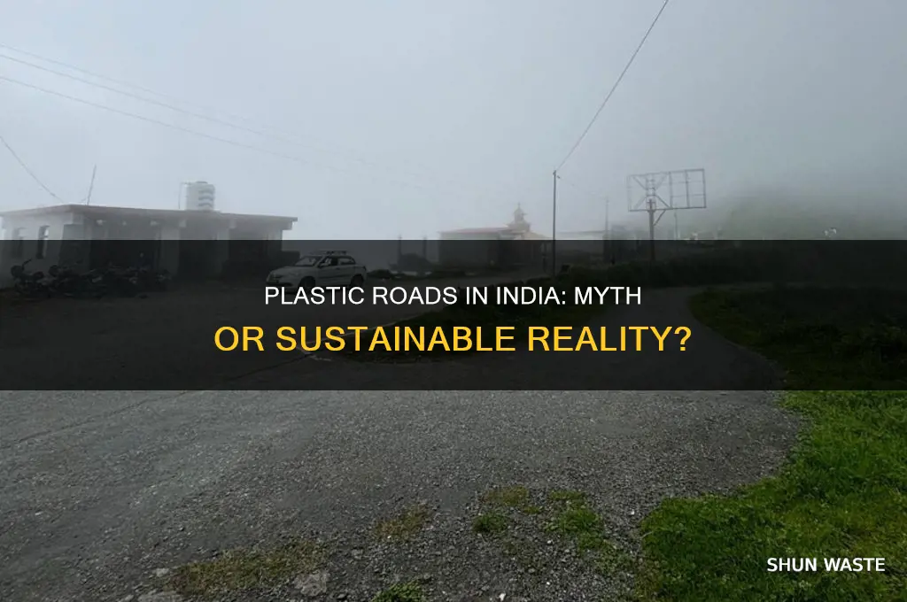 are there really roads in india made from plastic waste