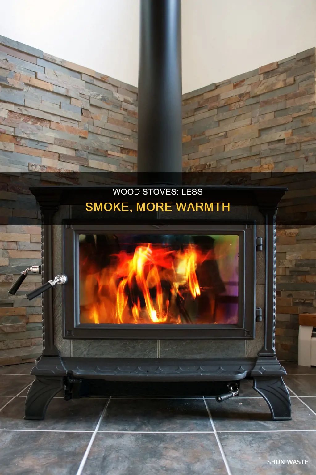 are there wood stoves that create less pollution