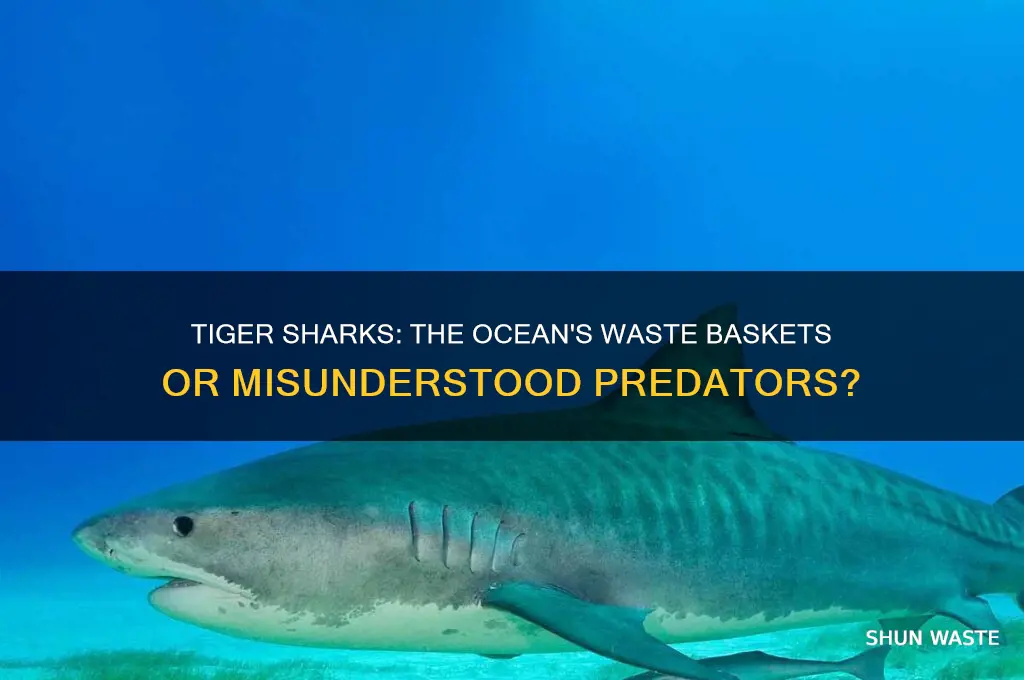 are tiger sharks called the waste basket