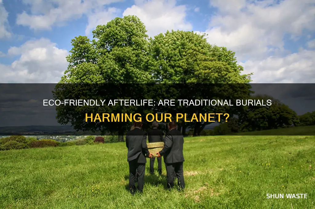 are traditional burials bad for the environment