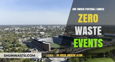Are UMICH Football Games Zero Waste Events? Sustainability Efforts Explored