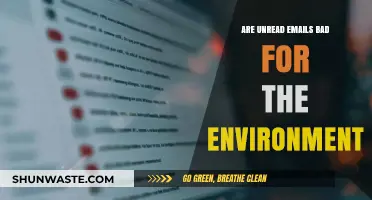 Unread Emails' Environmental Impact: A Hidden Digital Carbon Footprint?