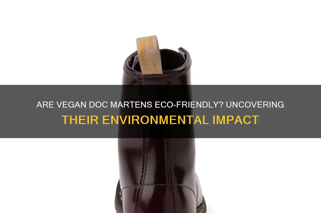 are vegan doc martens good for the environment
